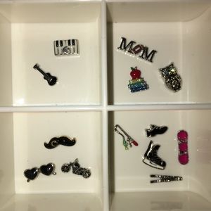 Origami owl charms/plates